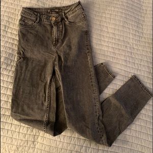 Charcoal skinny jeans